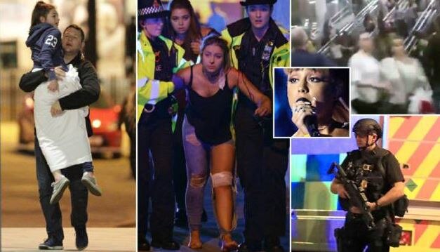 Manchester blast: ''Broken,  I am so sorry,'' tweets Ariana Grande  Manchester blast: ''Broken,  I am so sorry,'' tweets Ariana Grande