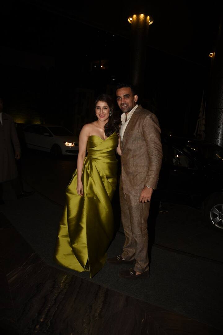 Zaheer Khan and Sagarika Ghatge (Picture courtesy- Manav Manglani)