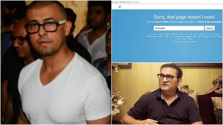 Sonu Nigam quits Twitter in support of Abhijit Bhattacharya Sonu Nigam quits Twitter in support of Abhijit Bhattacharya