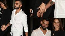 IN PHOTOS: Virat Kohli And Anushka Sharma Walk In Holding Hands At Zaheer Khan\'s Engagement Party