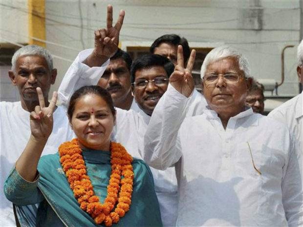 IT officials question Lalu's daughter Misa Bharti for 6 hours in benami land deal case IT officials question Lalu's daughter Misa Bharti for 6 hours in benami land deal case