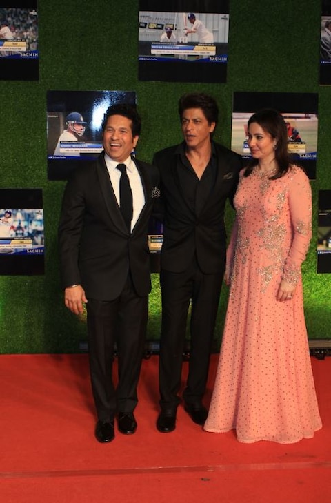 Bollywood and cricket celebrities attend Premiere of film Sachin: A Billion Dreams