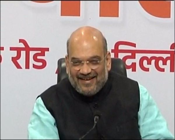 Amit Shah presents Govt's reportcard on completing 3 yrs; claims to have put an end to 'corruption' Amit Shah presents Govt's reportcard on completing 3 yrs; claims to have put an end to 'corruption'