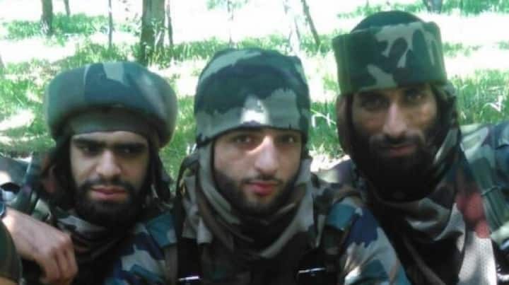 According to the reports, Sabzar was the mastermind behind the use of social media as a weapon among terrorists.

 IMAGE: Burhan Wani/PTI