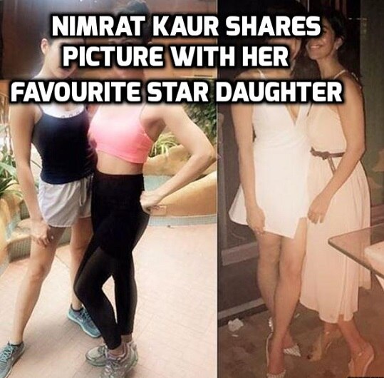 Nimrat Kaur's latest Instagram picture with her favourite star daughter sets the temperature soaring Nimrat Kaur's latest Instagram picture with her favourite star daughter sets the temperature soaring