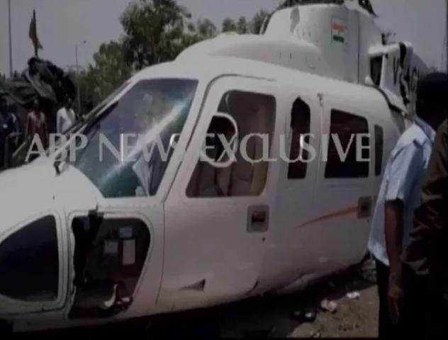 Debris of Devendra Fadnavis' chopper moved to Mumbai as a part of investigation into the mishap Debris of Devendra Fadnavis' chopper moved to Mumbai as a part of investigation into the mishap