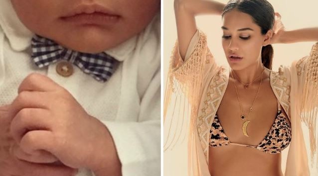 The little gentleman in the town; Lisa Haydon reveals picture of her newborn The little gentleman in the town; Lisa Haydon reveals picture of her newborn