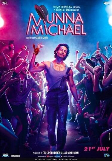 Munna Michael First Look: Tiger Shroff ready to match MJ's moves Munna Michael First Look: Tiger Shroff ready to match MJ's moves