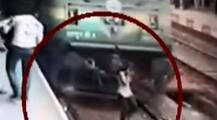 WATCH: Mumbai girl miraculously escapes death after coming under a running train