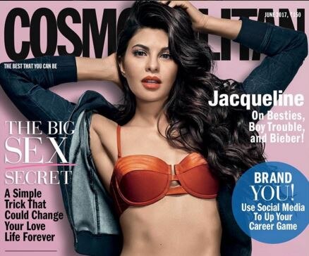 Jacqueline oozes hotness on Cosmopolitan cover