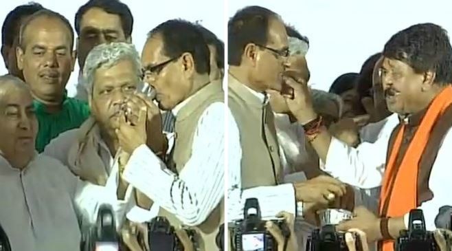 MP farmers' stir: CM Shivraj breaks his indefinite fast on second day MP farmers' stir: CM Shivraj breaks his indefinite fast on second day