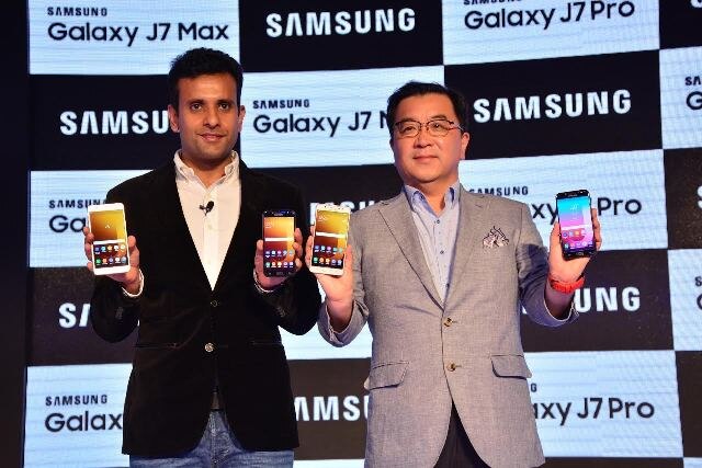 Samsung launches Galaxy J7 Pro, J7 Max in India Samsung launches Galaxy J7 Pro, J7 Max in India