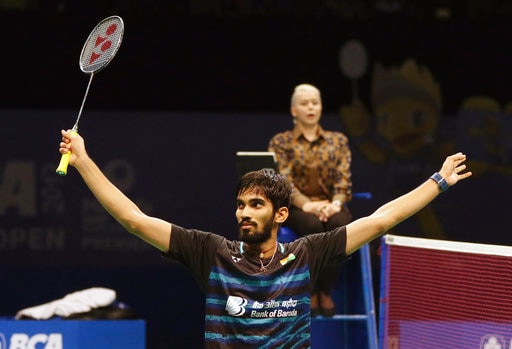 Sublime Srikanth lifts Indonesia Open title Sublime Srikanth lifts Indonesia Open title