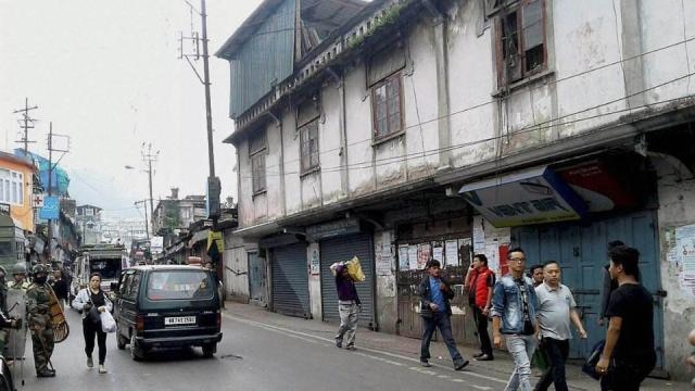 Darjeeling on edge, GJM takes out rally with body of activist Darjeeling on edge, GJM takes out rally with body of activist