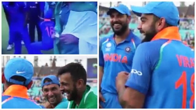 'Gracious' Kohli enjoys a good laugh on ground after humiliating loss to Pakistan 'Gracious' Kohli enjoys a good laugh on ground after humiliating loss to Pakistan