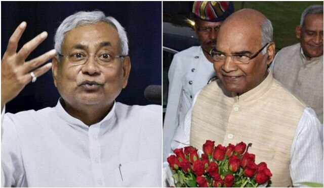 Nitish breaks ranks with Opposition, supports BJP's Presidential nominee Ram Nath Kovind Nitish breaks ranks with Opposition, supports BJP's Presidential nominee Ram Nath Kovind