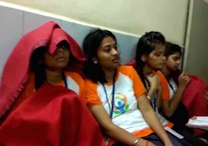 Lucknow: 'Drenched' school children fall ill after performing yoga with PM Modi in rain
