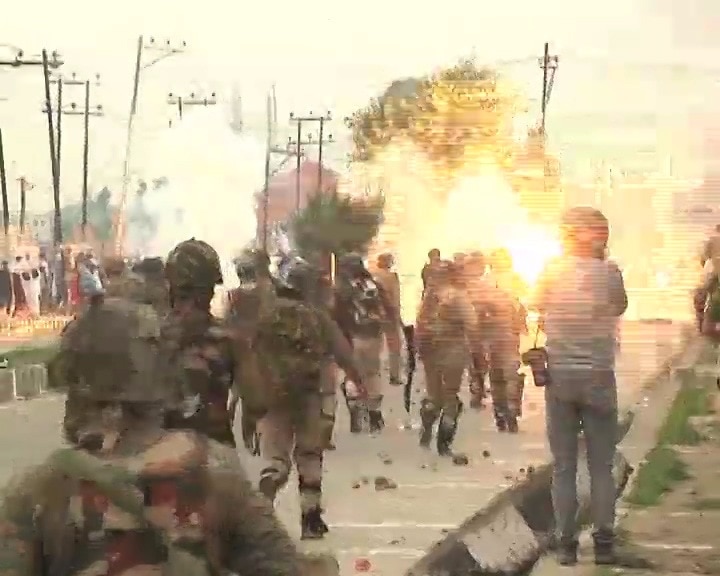 Protesters clash with security forces in Kashmir after prayers on Eid day