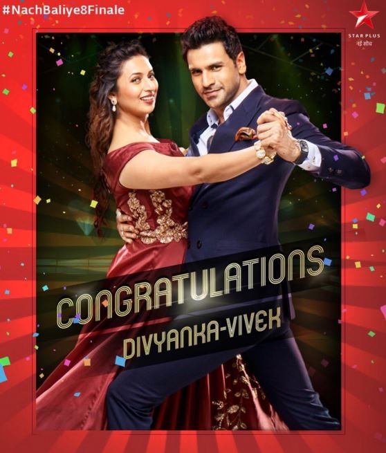 Divyanka Tripathi and Vivek Dahiya: The couple reached the finale after a lot of broken bones and injuries.(Photo- Twitter @DivyankaFC_)