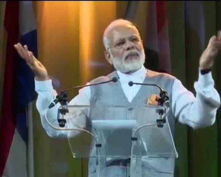 PM Modi addresses Indian diaspora in Netherlands, says 