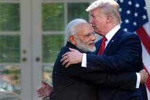 President Donald Trump Finds Out India\'s PM Narendra Modi Is A Hugger