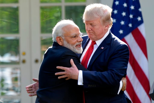 Modi, Trump vow to fight terrorism together Modi, Trump vow to fight terrorism together