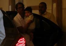 IN PICS: Taimur Ali Khan spotted! And his mom Kareena Kapoor is missing!