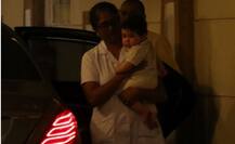 IN PICS: Taimur Ali Khan spotted! And his mom Kareena Kapoor is missing!