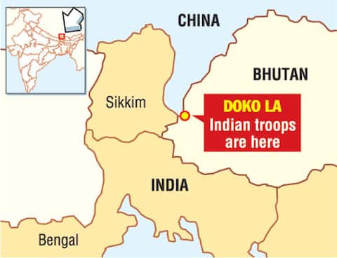 India and China, eyeball to eyeball India and China, eyeball to eyeball