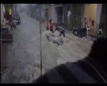 An-hour-long rain washes off streets & people of Jodhpur; 1 dead