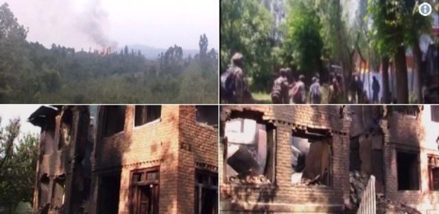 J-K: Four terrorists killed in ongoing operation in Pulwama J-K: Four terrorists killed in ongoing operation in Pulwama