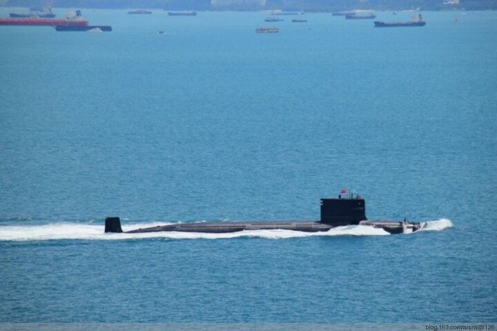 Chinese submarine not close to Indian boundary, say Navy Sources Chinese submarine not close to Indian boundary, say Navy Sources
