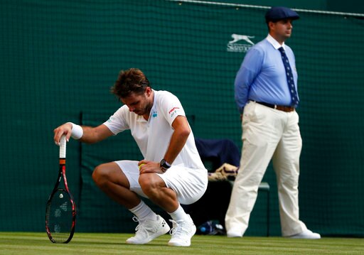 Wimbledon 2017: Wawrinka crashes out in first round Wimbledon 2017: Wawrinka crashes out in first round