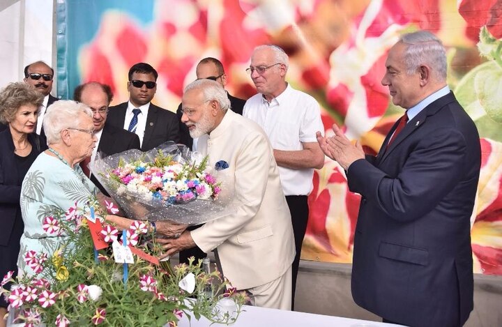 New Israeli flower named after PM Modi New Israeli flower named after PM Modi
