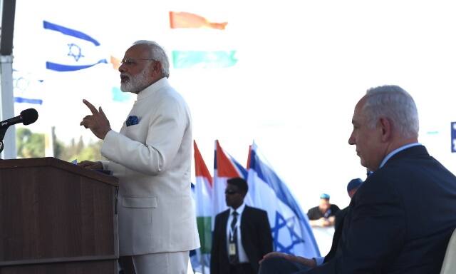 Speaking later, Modi said, 