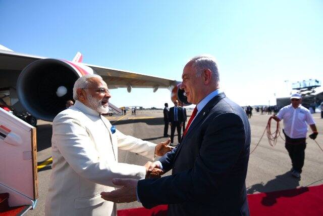 Laying the foundation of a new chapter in relations with Israel, Prime Minister Narendra Modi began his 