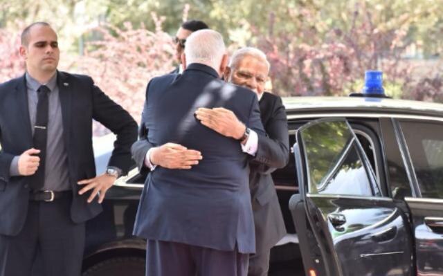 Modi meets Rivlin: 'I for I. Which means India for Israel & Israel for India,' says PM in Jerusalem Modi meets Rivlin: 'I for I. Which means India for Israel & Israel for India,' says PM in Jerusalem