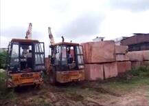 Ayodhya: Stones brought for construction of Ram Mandir