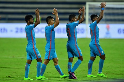 India rise to 96th position in latest FIFA rankings India rise to 96th position in latest FIFA rankings