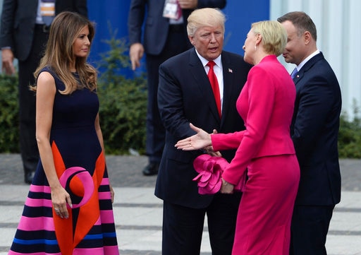WATCH: Polish first lady 'snubs' Trump's handshake. Best reactions from Twitter WATCH: Polish first lady 'snubs' Trump's handshake. Best reactions from Twitter