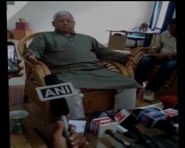 Clear political vendetta against me and my family: Lalu Prasad Yadav on CBI raids Clear political vendetta against me and my family: Lalu Prasad Yadav on CBI raids