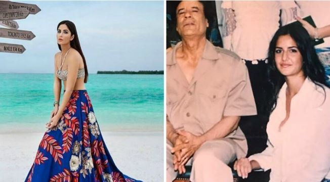 Katrina Kaif's throwback picture with Muammar Gaddafi goes viral! Katrina Kaif's throwback picture with Muammar Gaddafi goes viral!