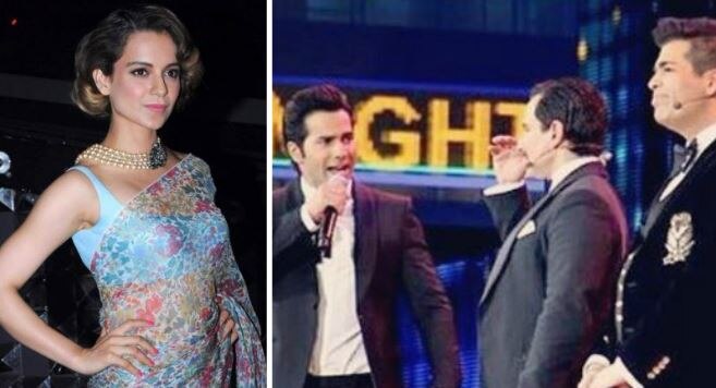 Karan Johar, Varun Dhawan, Saif Ali Khan slammed by Twiterrati for taking a dig at Kangana Ranaut Karan Johar, Varun Dhawan, Saif Ali Khan slammed by Twiterrati for taking a dig at Kangana Ranaut