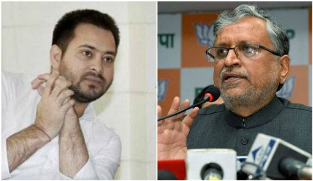 Bihar: Tejashwi Yadav owned 26 properties at age 26, alleges Sushil Modi Bihar: Tejashwi Yadav owned 26 properties at age 26, alleges Sushil Modi