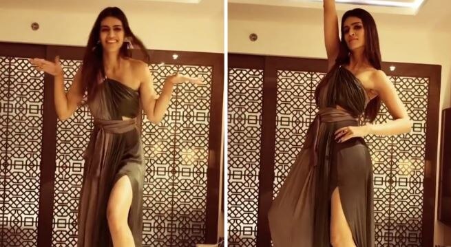 Kriti Sanon's 'palang tod' dance blows away Arjun Kapoor Kriti Sanon's 'palang tod' dance blows away Arjun Kapoor