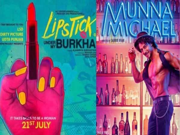 'Lipstick under My Burkha', 'Munna Michael' getting decent response at Box-Office 'Lipstick under My Burkha', 'Munna Michael' getting decent response at Box-Office