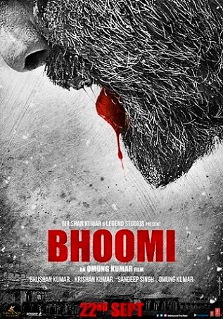 First teaser poster of Sanjay Dutt's 'Bhoomi' looks intriguing First teaser poster of Sanjay Dutt's 'Bhoomi' looks intriguing
