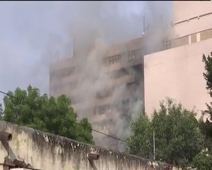 Fire breaks out in Lok Nayak Bhawan in Delhi, no casualties reported so far Fire breaks out in Lok Nayak Bhawan in Delhi, no casualties reported so far