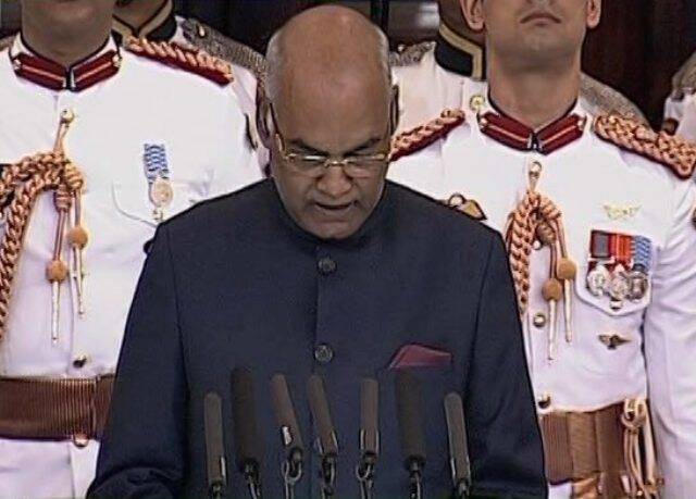 Ramnath Kovind sworn in as India's 14th President