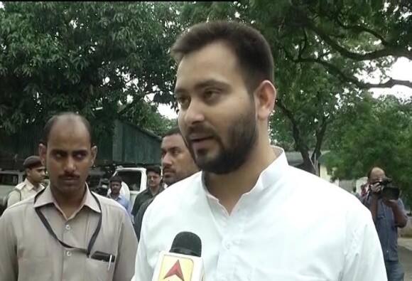 Tejashwi says he's working towards Nitish's agenda of RSS-free India, won't quit as Dy CM